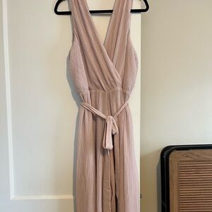 Express dusty pink jumpsuit